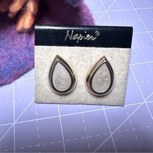 Napier Tear Drop Earrings